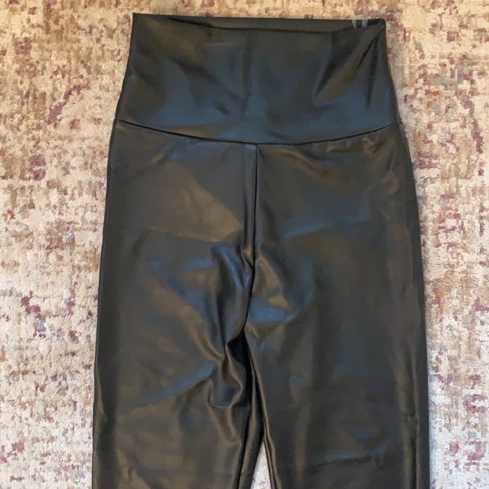Rosie Daze faux leather leggings